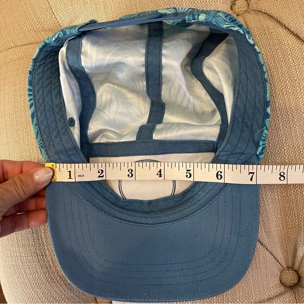 Disney Park Stitch Five Panel Baseball Hat Cap Light Blue Lilo Surf Chill Repeat